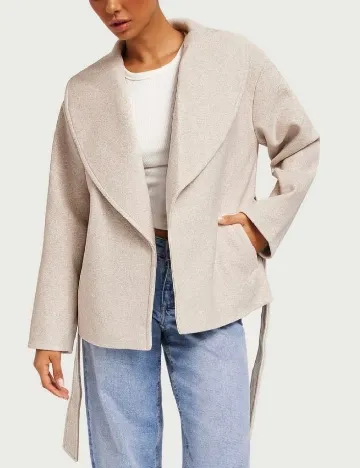 Palton Vero Moda, bej Crem