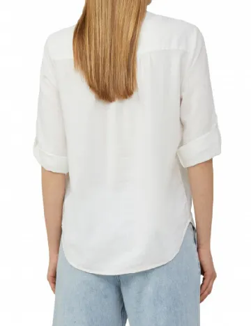 Bluza s.Oliver, alb Alb