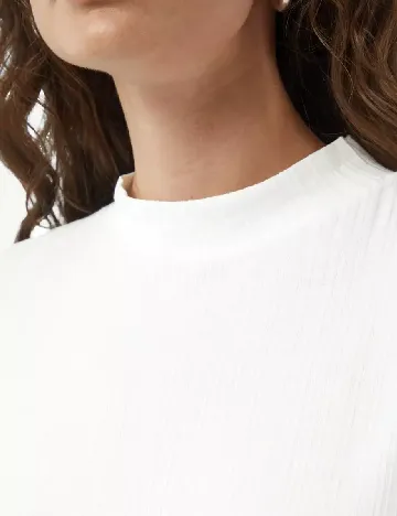 Bluza Comma, alb Alb
