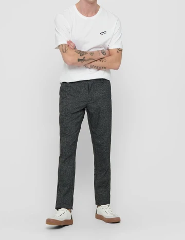 Pantaloni Only, gri