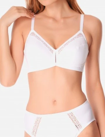 Sutien Triumph, alb