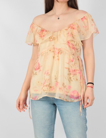 Bluza Vila, crem, 38