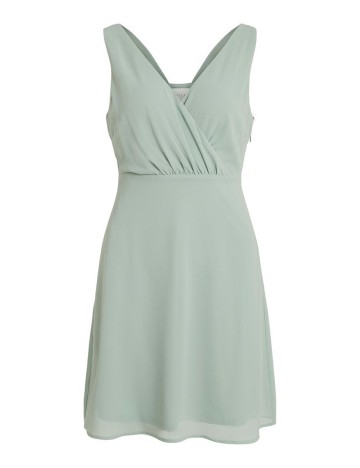 Rochie Vila, verde opalin