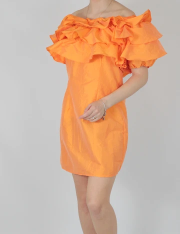 Rochie Vero Moda, portocaliu