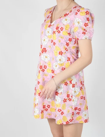 Rochie scurta Vero Moda, floral print