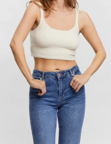 Top Vero Moda, ecru