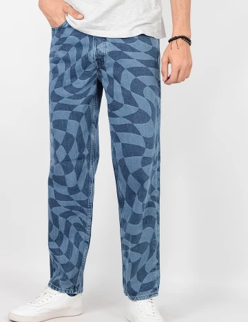 Blugi Jack&Jones, albastru denim
