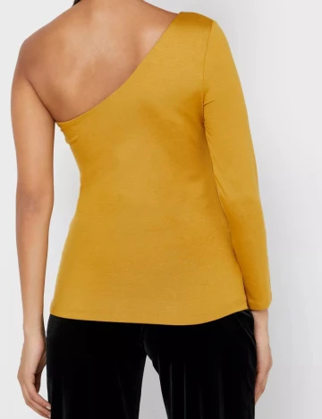 Bluza Mango, mustar Galben