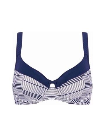 Sutien de baie Triumph, albastru, 36E