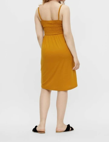 Rochie scurta Mamalicious, mustar
